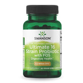 Swanson probiótico 16 cepas en botella para equilibrio intestinal diario