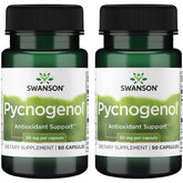 Swanson Pycnogenol 50 mg frasco frontal para referencia y compra.