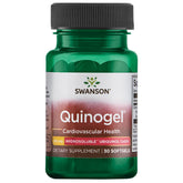 Swanson Quinogel: botella de 30 cápsulas, mayor biodisponibilidad para energía celular
