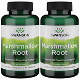 Swanson Raíz de Malvavisco, frasco 500 mg, soporte respiratorio.