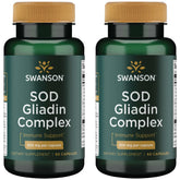 Swanson Sod Gliadina Complex: botella frontal para acceso rápido y uso diario