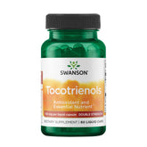 Swanson tocotrienoles delta-gamma, presentación en botella, apoyo antioxidante diario.