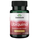 Swanson Ubiquinol 100 mg frasco, muestra el envase y la calidad del producto.