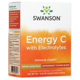 Swanson ULT Energy C electrolitos sobres: bebida rápida para hidratación y energía diaria