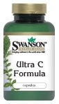 Swanson Ultra C Formula 250 cápsulas botella para apoyo antioxidante diario