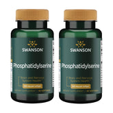 Frasco de Swanson Ultra fosfatidilserina 100 mg con cápsulas blandas para uso diario