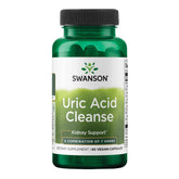 Swanson Uric Acid Cleanse: botella para apoyo renal diario.