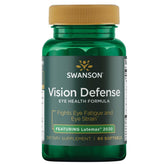 Swanson Vision Defense: botella de 60 cápsulas para apoyar la salud visual diaria.