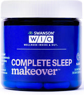 Swanson WIO Complete Sleep Makeover, botella, apoyo para relajación nocturna y sueño tranquilo