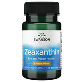 Swanson Zeaxantina frasco: defensa antioxidante para la vista.
