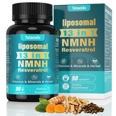 Tatavonix NMNH, botella frontal, diseño premium y posible apoyo a la energía.