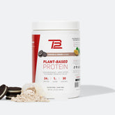 TB12 Proteína vegetal, bote, fuente vegana de proteína para recuperación.