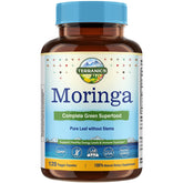 Terranics cápsulas moringa, enfoque en cápsulas para energía sostenible.