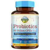 Terranics Probiotics en bote equilibrando la digestión para uso diario