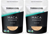 Terrasoul maca gelatinizada polvo en empaque de 2 lb para energía sostenida