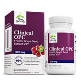 Terry Naturally Clinical OPC: botella con cápsulas para soporte cardiovascular.