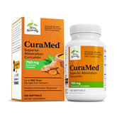 Terry Naturally CuraMed 750 mg cápsulas, soporte antioxidante para la salud cerebral