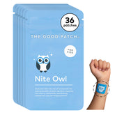 The Good Patch Nite Owl Patch en la muñeca para apoyar la hora de dormir