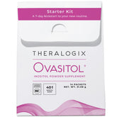 Theralogix Ovasitol polvo en frasco para dosificación diaria.