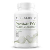 Theralogix Prostate PQ, empaque y tabletas para apoyo antioxidante diario.