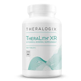 Theralogix TheraLith XR: botella con tabletas para uso diario y bienestar urinario.