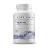 Theravir Theralogix, botella: refuerza la defensa natural con nutrientes clave.