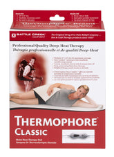 Thermophore 056, almohadilla frontal: calor húmedo para alivio muscular.