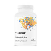 THORNE ácido undecenico: botella para apoyar el equilibrio intestinal.