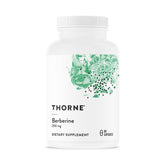 THORNE Berberina 200 mg cápsulas en botella para soporte de salud cardíaca y microbiota