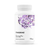 THORNE Ginseng Plus cápsulas para energía diaria y claridad mental