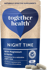 Together Oceanpure noche cápsulas de magnesio para descanso nocturno.