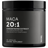 Toniiq Maca negra 500 mg cápsula para energía sostenida