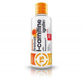 Top Secret Nutrition Fireball L-Carnitina: botella derramando para energía rápida durante entreno.