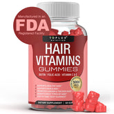 Toplux gomitas cabello fortalecerse: apoyo al cabello desde el interior para brillo