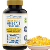 Total Activation Omega3 botella: cápsulas suaves para uso diario sin regusto