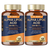 Totaria alfa lipoico 600 mg, botella, apoyo a la salud celular.