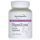 DigestZyme de TRANSFORMATION, envase visible para apoyo digestivo diario suave.