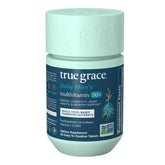 True Grace Multivitamínico Diario para Hombres 50+: botella frente, aporta energía diaria.
