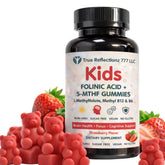 Gomitas folínico True Reflectionz para niños, apoyo diario suave.