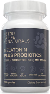 TRULIFE NATURALS Melatonina 50 mg: cápsula para un descanso más reparador