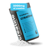 TRUMETA Creatina Monohidrato, polvo de medición, dosis precisa para energía sostenida