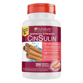 TruNature CinSulin: dos botellas para facilitar la rutina diaria.