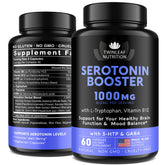 Twinleaf Serotonin Booster: botella frontal para bienestar diario