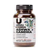 UMZU Ashwagandha - botella 30 días, apoyo diario para el equilibrio emocional.