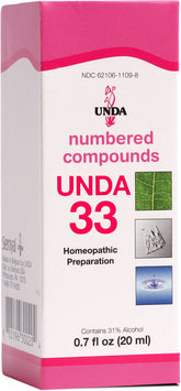 UNDA 33 Compounds, botella verter, facilita dosis diarias y experiencia de uso.