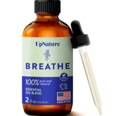 UpNature Breathe botella de aceites para difusor, perfuma y refresca espacios.