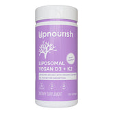 UpNourish botella con D3/K2, cápsulas suaves, uso diario