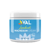 VAL Lombardi crema magnesio nocturna en bote de 4oz hidrata la piel