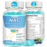 Vazatisi NAC Gummies frente a la caja, porción diaria práctica para bienestar.