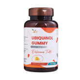 Ved Ubiquinol Gomitas, botella con gomitas de 150 mg para energía diaria.